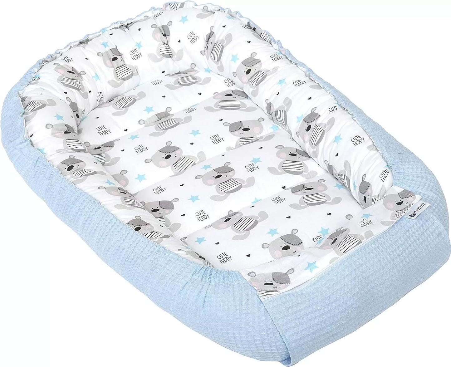 Babynest zum Kuscheln 100% Baumwolle & ÖkoTex zertifiziert