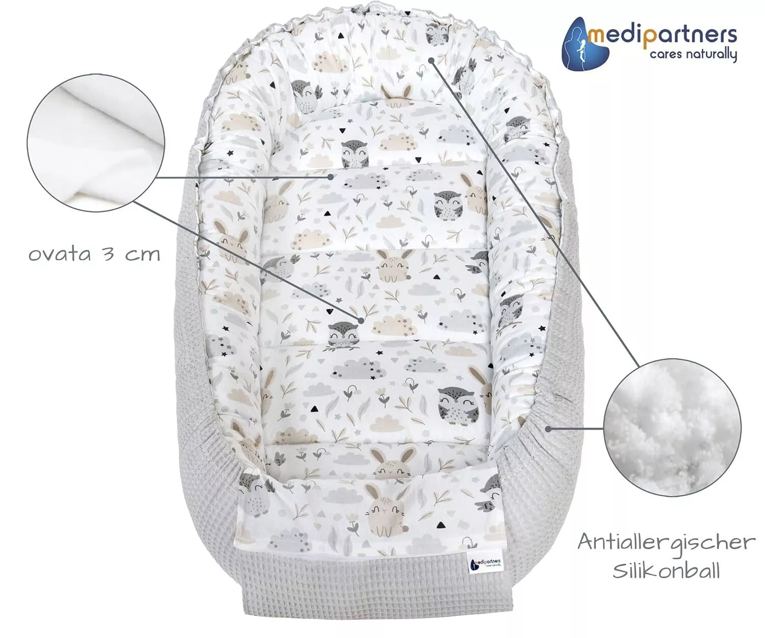 Eule Babynest