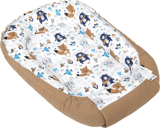 Babynest zum Kuscheln 100% Baumwolle & ÖkoTex zertifiziert